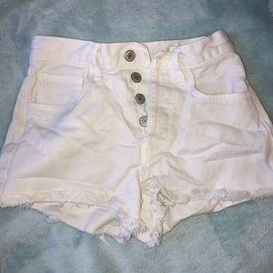White brandy Melville shorts